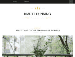 kmuttrunning.com screenshot