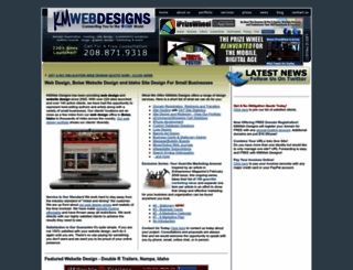 kmwebdesigns.com screenshot