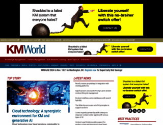 kmworld.com screenshot
