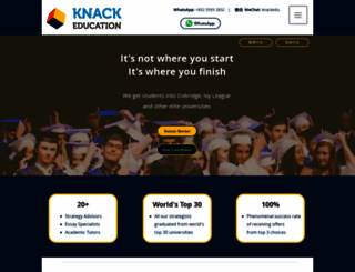 knackedu.com screenshot