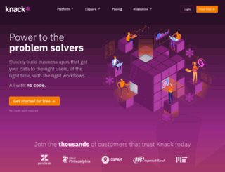 knackhq.com screenshot