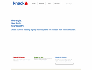 knackregistry.com screenshot