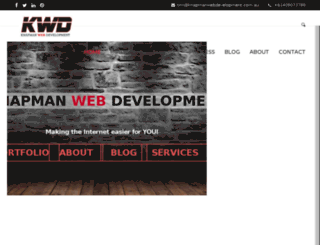 knapmanwebdevelopment.com.au screenshot