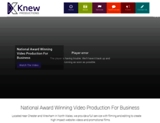 knewproductions.co.uk screenshot