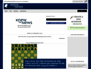 knewthenews.com screenshot