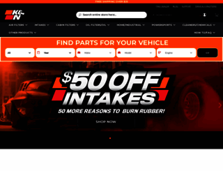 knfilters.com screenshot