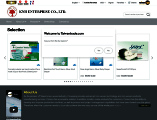 knh.en.taiwantrade.com screenshot