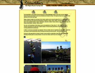 knickerbikers.com screenshot