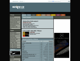 knife.cz screenshot