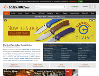 knifecenter.com screenshot