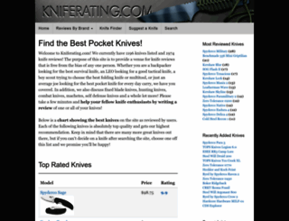 kniferating.com screenshot