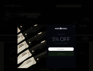 knifeworks.com screenshot