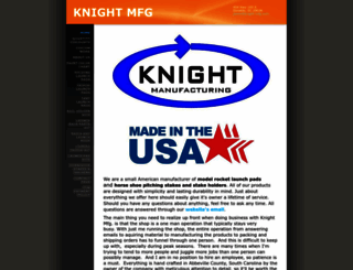 knight-mfg.com screenshot