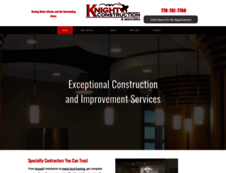 knightconstructionga.com screenshot
