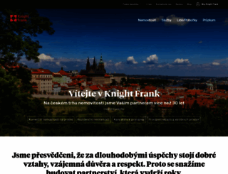 knightfrank.cz screenshot