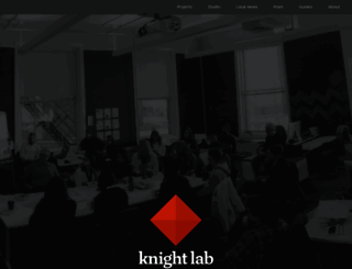 knightlab.northwestern.edu screenshot