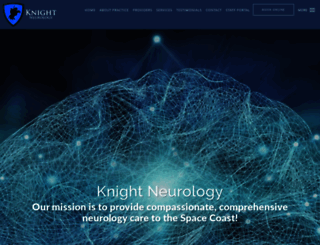 knightneurology.com screenshot
