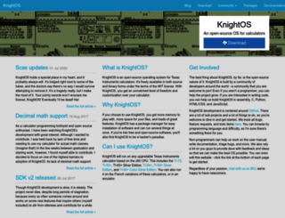 knightos.org screenshot