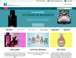 knights-fragrances.co.uk screenshot