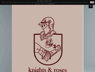 knightsandroses.com screenshot