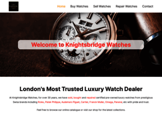 knightsbridgewatches.com screenshot