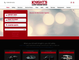 knightslimo.com screenshot