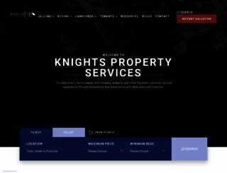 knightspropertyservices.com screenshot