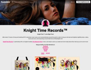 knighttimerecords.com screenshot