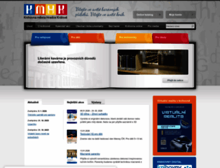 knihovnahk.cz screenshot