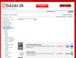 knihy-ucebnice.i-bazar.sk screenshot