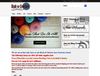 knit-n-crochet.com screenshot