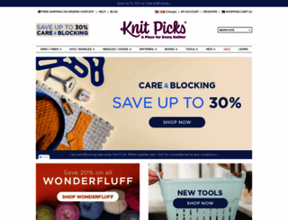 knitpicks.com screenshot