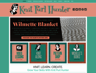 knitpurlhunter.com screenshot