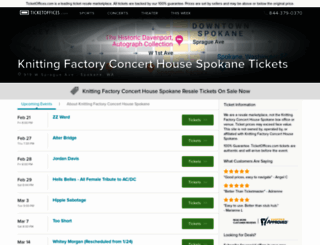knittingfactoryconcert.ticketoffices.com screenshot