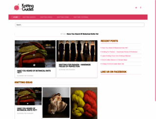knittingguides.com screenshot