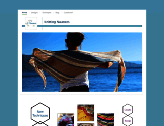 knittingnuances.com screenshot