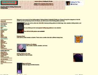 knittingonthenet.com screenshot