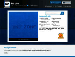knitzone.in screenshot