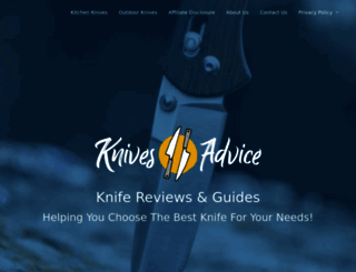 knivesadvice.com screenshot