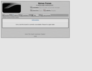 knivesforum.com screenshot