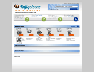 knjigolovac.com screenshot
