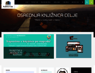knjiznica-celje.si screenshot
