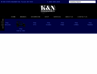 knmotorcycles.com screenshot