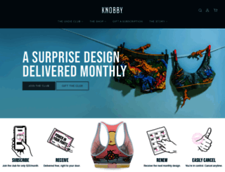 knobbyunderwear.com.au screenshot