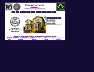 knockevenhouse.com screenshot