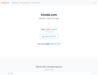 knoda.com screenshot