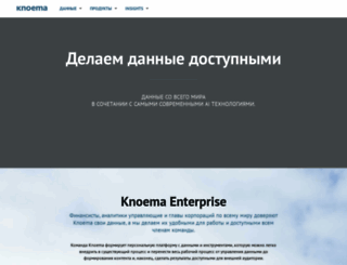 knoema.ru screenshot