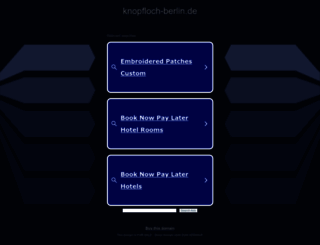 knopfloch-berlin.de screenshot