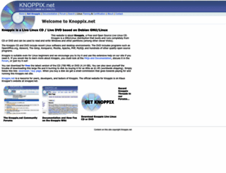 knoppix.net screenshot
