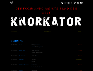 knorkator.de screenshot